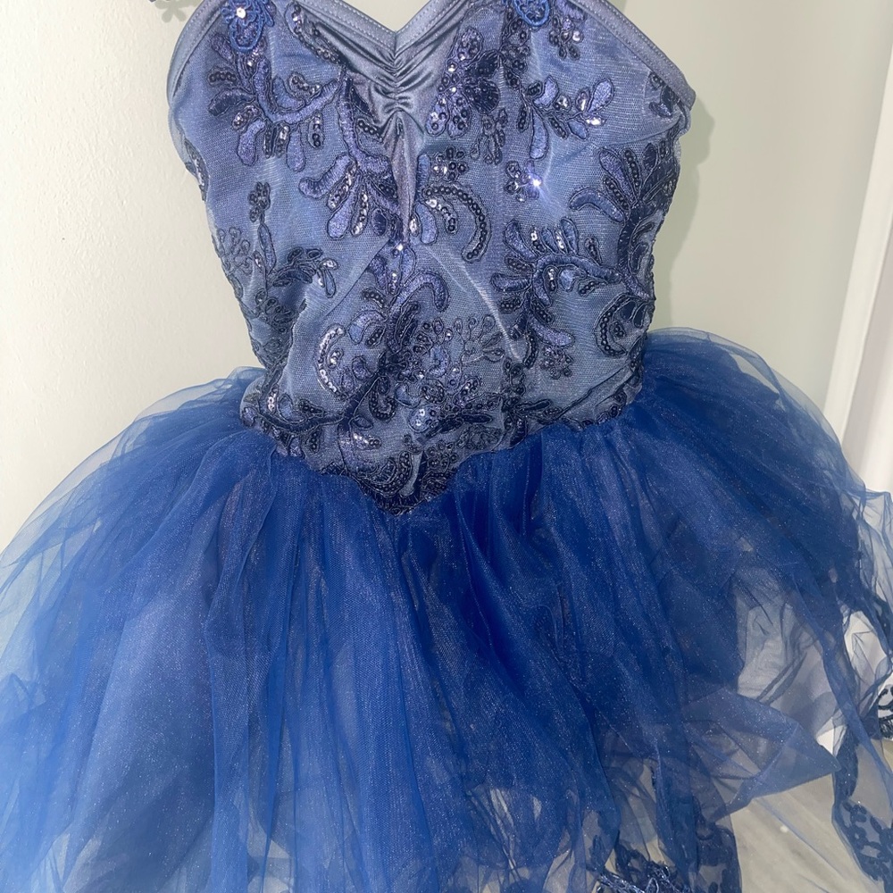 Weissman Blue ballet costume dance wear